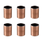 Sleeve (Plain) Bearings 20mm Bore x 23mm OD x 30mm Wrapped Oilless Bushings 6Pcs