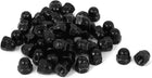 Hex Cap Nuts - 50Pcs M6 Dome Nuts Carbide Steel Hexagon Decorative Cap Nut for Screws Bolts Black