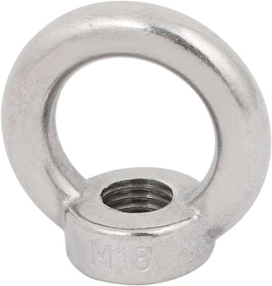 ロープ接続用のLifting Eye Nut M18フェムトラブル 304ステンレス製 丸形 1個入り