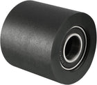 10x30x30mm Roller Idler Bearing Pulley Sliding Conveyor Wheel Black