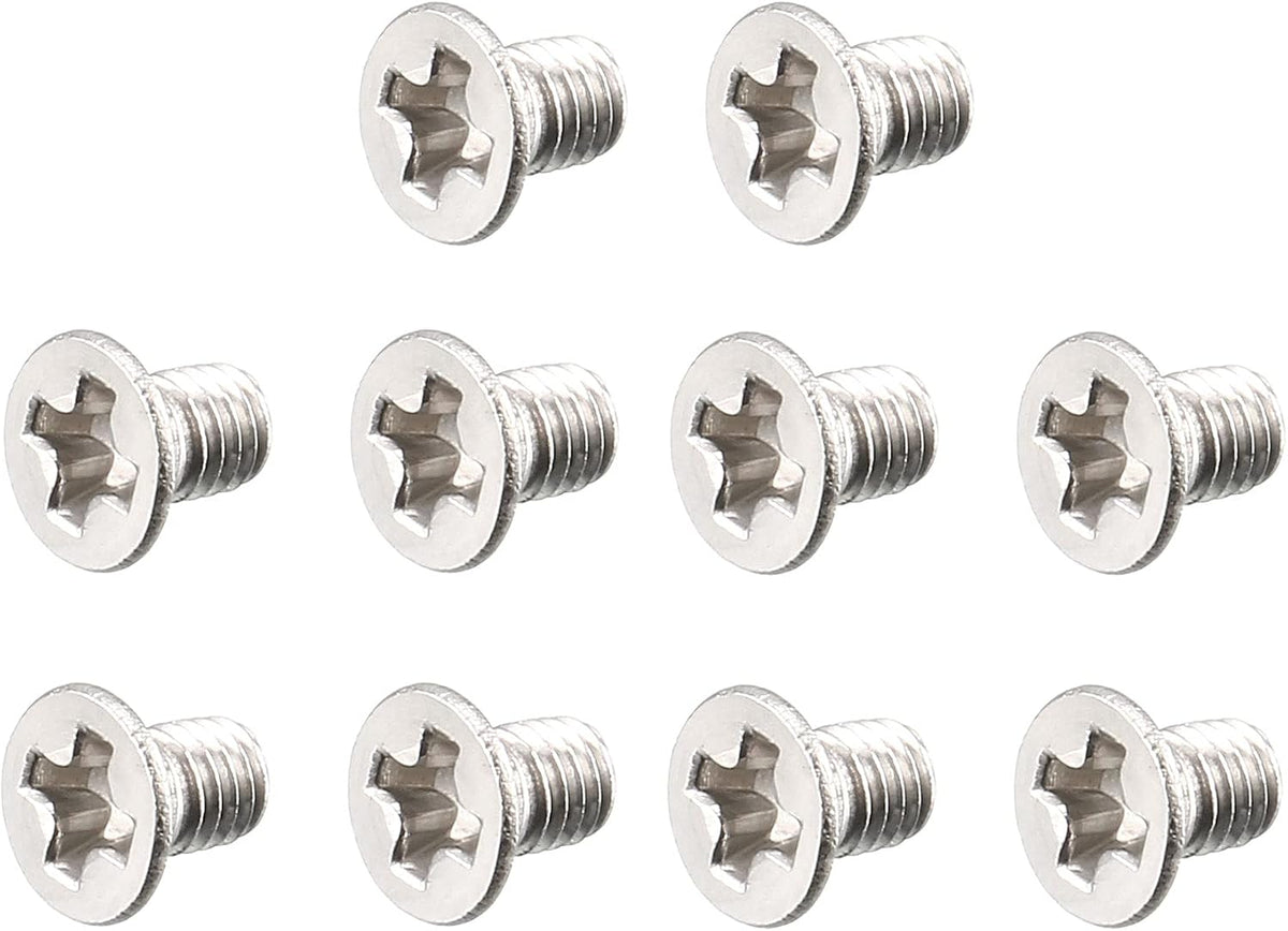 M3x5mm Phillips Flat Head Countersunk Bolts Machine Screws 100Pcs
