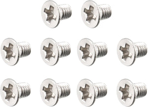 M3x5mm Phillips Flat Head Countersunk Bolts Machine Screws 100Pcs