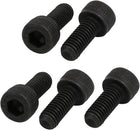 5pcs M5x12mm 12.9 Grade Hex Socket Cap Left Hand Thread Screw Bolt Black