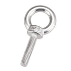 Lifting Eye Bolt M8 x 35mm Male Thread 304 Stainless Steel for Hanging, Pack of 2