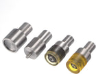 LinkMejor 15mm Snap Fasteners Button Die for Electric Press Machine Setter Carbon Steel and Rubber Fasteners Tool