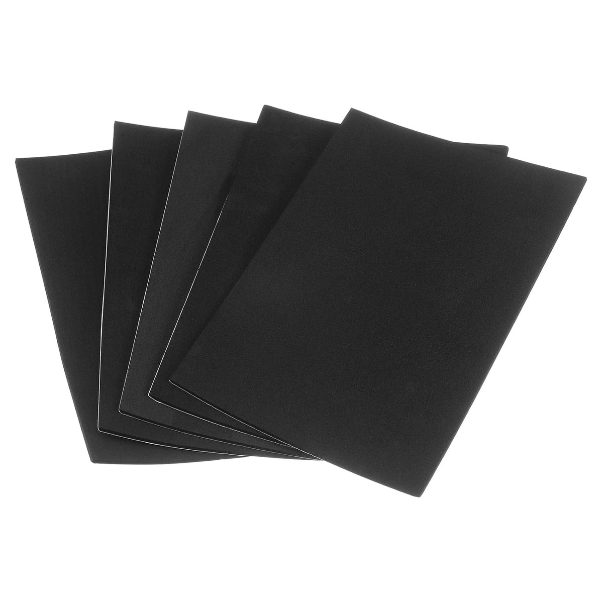 5pcs Adhesive Foam Padding Sheets 1/8" Thick x 8" Long x 12" Wide EVA Foam Sheet Self Stick Non-Slip Anti Vibration Pads, Anti-Skid Noise