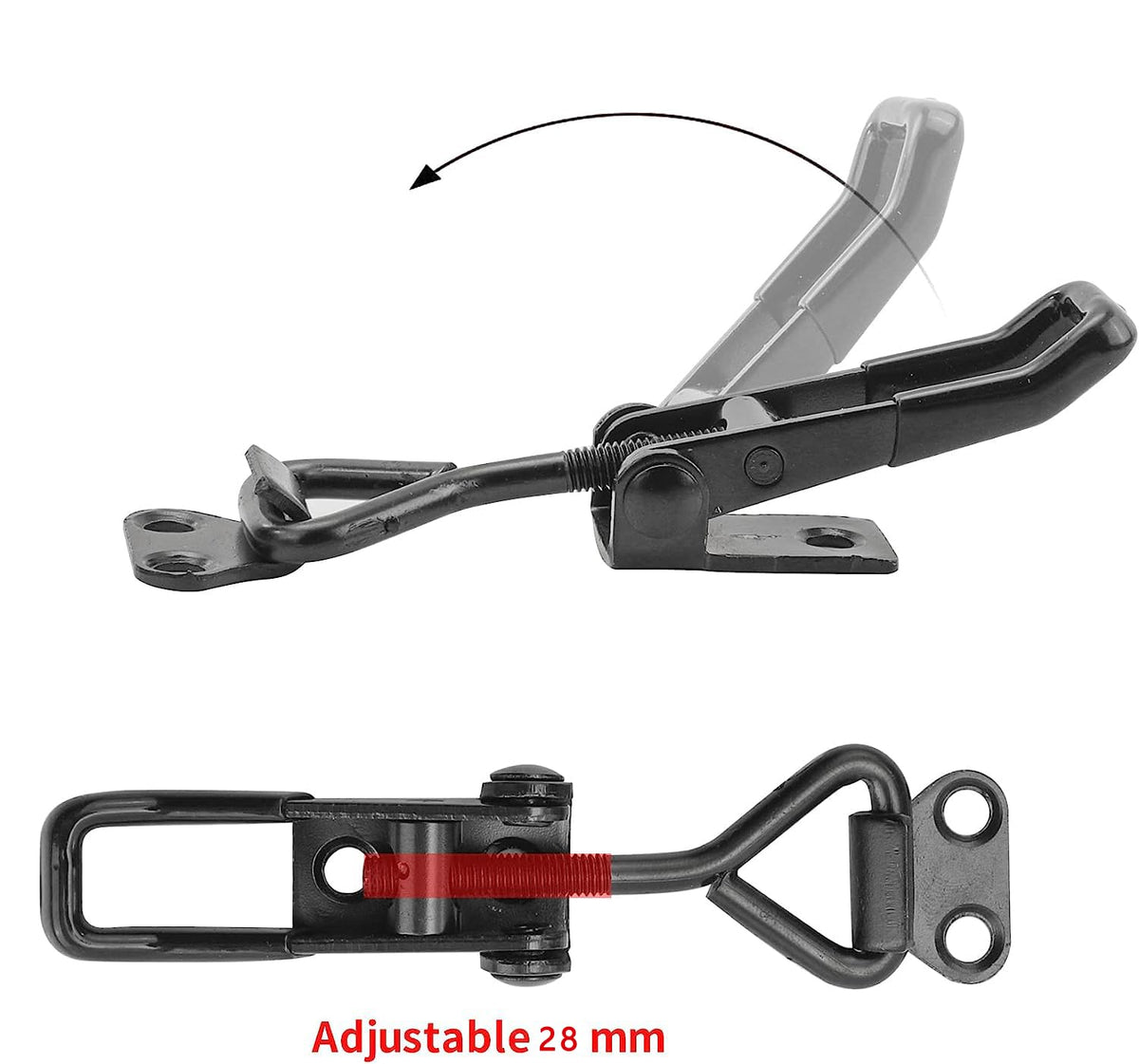 LinkMejor 6Pack Vridklamp Lås 100KG 220LBS Hållkapacitet
