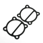 2 Pcs Air Compressor Cylinder Head Base Valve Sealing Gaskets Black