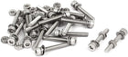 M3 x 20mm 304 Stainless Steel Hex Socket Head Cap Screws Nuts w Washers 20 Sets