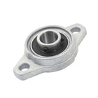 a14051500ux0598 FL001 12mm Mounted Block Cast Housing Self-Aligning Pillow Bearing, 1.5" Width, Metal