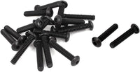 #6-32 x 3/4" UNC 10.9 Alloy Steel Hex Socket Button Head Screws 21 Pcs