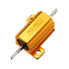 25W 150 Ohm 5% Aluminum Housing Resistor Screw Tap Chassis Mounted Aluminum Case Wirewound Resistor Load Resistors Gold Tone 1 pcs