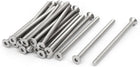 DIN7991 M3x50mm 316 Stainless Steel Flat Head Hex Socket Cap Screw Bolt 20pcs