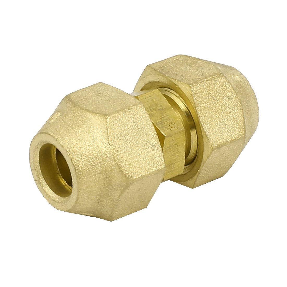 3/8BSP Double Brass Flare Nut Air Conditioner Part Fitting for 3/8-inch Dia Pipe