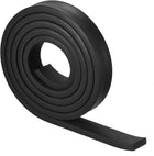 EPDM Spongy Rubber Sheet Strips 3/8" T x 1.18" W x 78.74" L, Neoprene Rubber Sheet Rolls for DIY Gasket, Sealing Padding, Reduce Vibration Mat