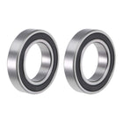 6905-2RS Deep Groove Ball Bearing 25x42x9mm Double Sealed ABEC-1 Bearings 2-Pack