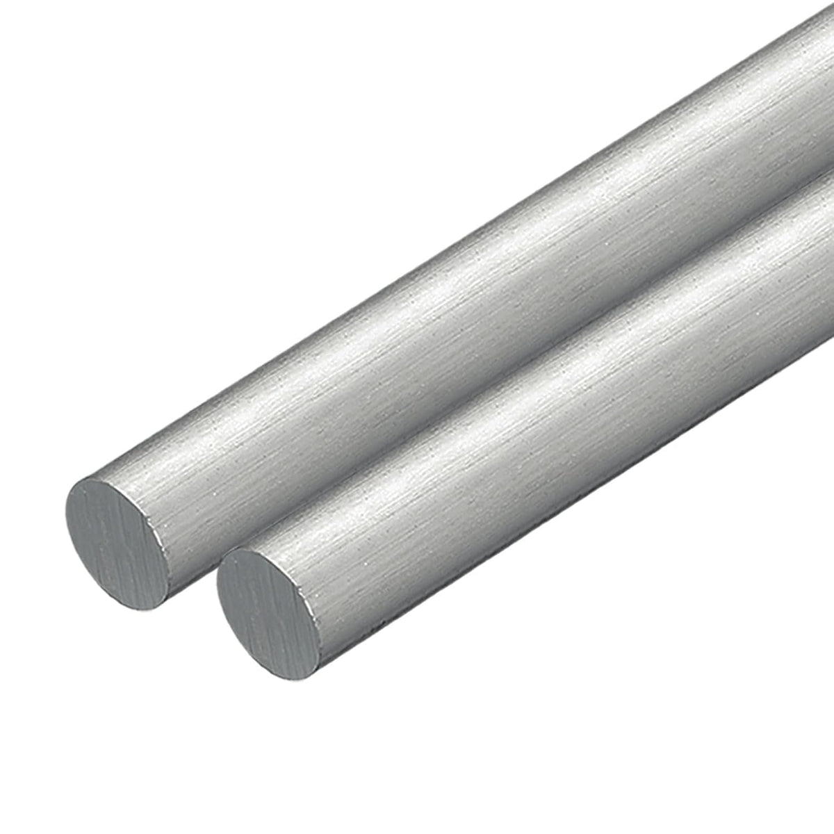 2Pcs 5/8"(16mm) Dia Round Aluminum Rod, 4"(102mm) Long 7075 Aluminum Round Rod Solid Lathe Bar Stock for Industry Construction DIY Crafts
