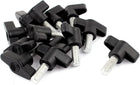8mm x 20mm Male Thread Plastic T Handle Screw On Clamping Knob 13pcs