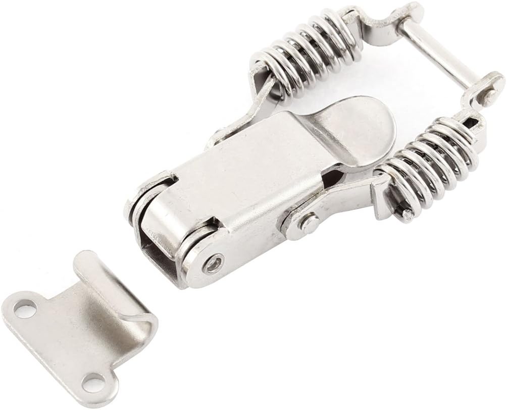 Cofre para herramientas de aviación LinkMejor, tamaño 65 mm. Cierre con gancho y pestillo. Herrajes de acero.