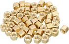 50pcs Brass Straight PCB Pillar Female Thread Hex Standoff Spacer M3x5x4mm