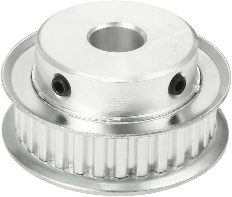 Aluminum 30 Teeth 12.7mm Bore 5.08mm Timing Belt Pulley for 10mm Belt