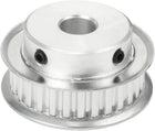 Aluminum 30 Teeth 12.7mm Bore 5.08mm Timing Belt Pulley for 10mm Belt
