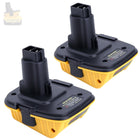 2-Pack DCA1820 Batterijadapter Compatibel met De-walt 18V tot 20V Adapter