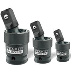 LinkMejor 3Pcs Impact Universal Joint Socket Swivel Set