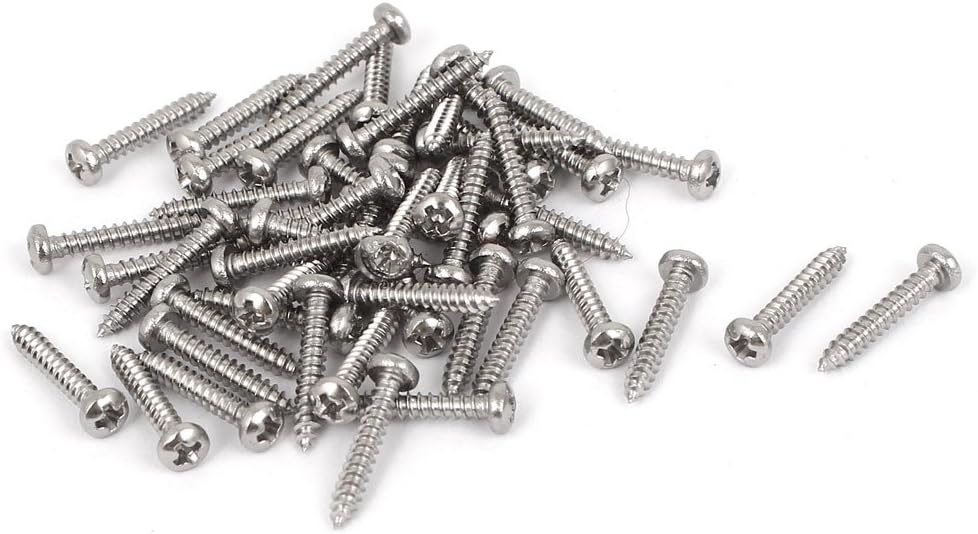 M2.2x13mm Phillips Round Pan Head Self Tapping Screws 50pcs