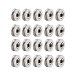 V623ZZ Deep Groove Guide Pulley Rail Ball Bearings 3mmx12mmx4mm Double Metal Shielded Carbon Steel Bearings 20pcs