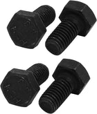 8.8 Grade M8x16mm Full Threaded Left Hand Thread Hex Head Bolt 4pcs