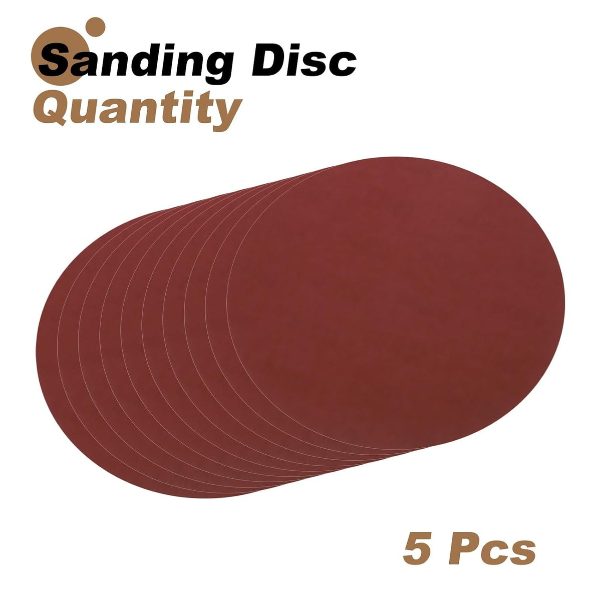15pcs 8-Inch PSA Sanding Discs, 400 Grits Aluminum Oxide Self Adhesive Stick Back Sandpapers, No-Hole Round Wet/Dry Sander Papers, Sand Auto Car Paint, Wood, Metal