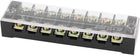 600V 25A 2 Row 8 Position Wire Connector Screw Barrier Terminal Block