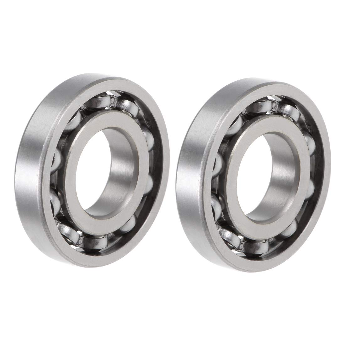 R10 Deep Groove Ball Bearing 5/8-inch x 1-3/8-inch x 9/32-inch Open Type Chrome Bearings 2pcs