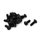 #6-32 x 3/8" UNC Alloy Steel Hex Socket Button Head Screws Black 20Pcs