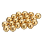 20 Pcs 8 mm Bearing Balls H62 Brass G100 Precision Balls for Industrial Spheres, Machinery, Automotive, and DIY