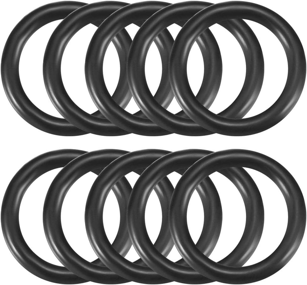 Nitrile Rubber O-Rings, 36mm OD 26mm ID 5mm Width, Metric Sealing Gasket, Pack of 10