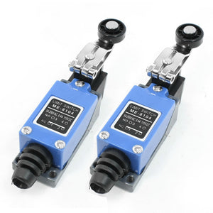 2 Pcs ME-8104 Rotary Roller Arm Limit Switch for CNC Mill 3D Printer Door Switch