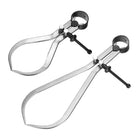 2pcs Spring Outside Caliper 6" 9" Stainless Steel Adjustable Spring Caliper Bent-Leg for Wood Turning Lathe Projects