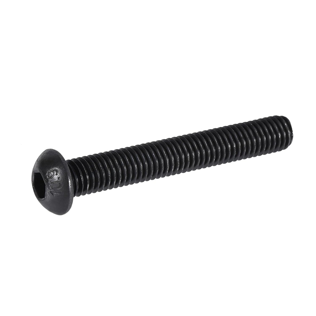 M8x55mm Hex Soket Buton Kafa Çaplı Trenkliler Karbon Çelik 10adet