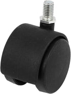10mm Threaded Stem 2 Inch Dia 360 Degree Rotation Wheel Swivel Caster Without Step
