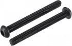 M6x55mm Hex Socket Button Head Cap Bolts Screws Alloy Steel 10pcs