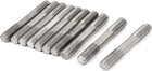 M10x70mm Double End Thread 304 Stainless Steel Tight Adjustable Push Rod Stud 10pcs