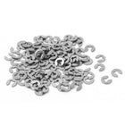 1.5mm Inner Dia 304 Stainless Steel Retaining Ring Circlips E-Clips 100 Pcs