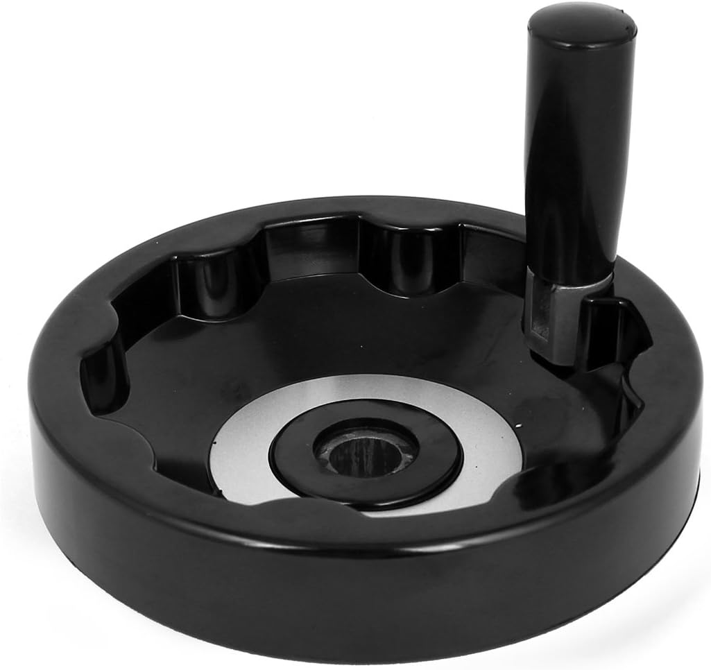 Bendbar roterende håndtak inne i Ripple håndhjul 16mmx150mm