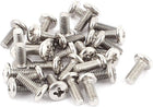30pcs Stainless Steel M4x10mm Phillips Pan Head Machine Screws