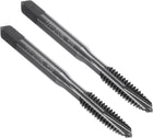 Spiral Point Thread Tap 1/4-20 UNC 2B, Nitride Coated Machine Screw Tap Tapping Bit Threading Repair Tool, M2 High-Speed Steel (HSS), 2pcs