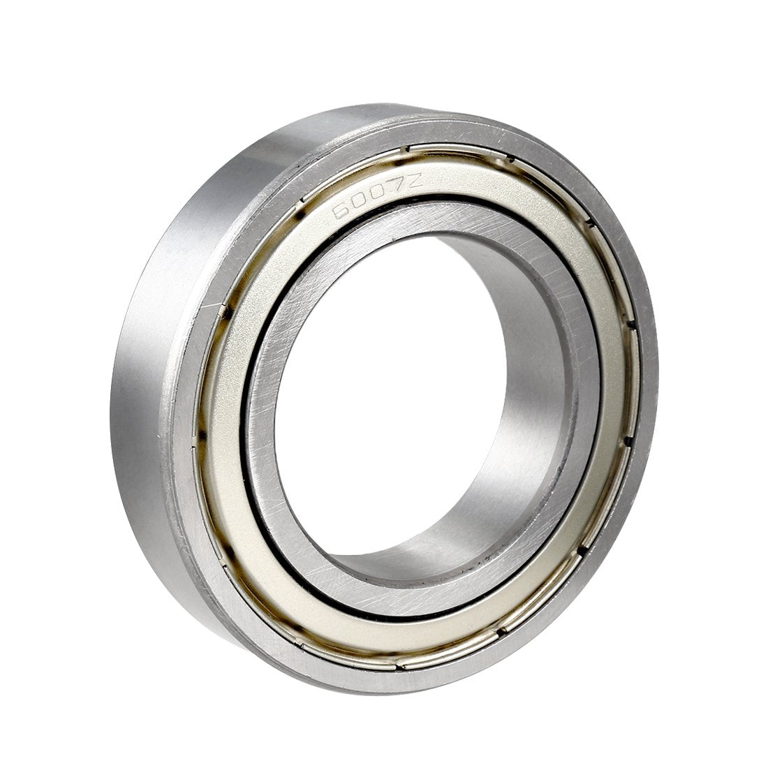 6007Z Deep Groove Ball Bearing Single Shield 60107, 35mm x 62mm x 14mm Chrome Steel Bearings (Pack of 1)