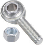 ECM8 1/2" Rod End Bearing 1/2"-20 UNF Male Right Hand Thread, Cast Iron Rod End Joints with Jam Nut