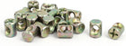 M6 X 12mm Cross Dowel Slotted Barrel Nuts 20PCS for Furniture Chair
